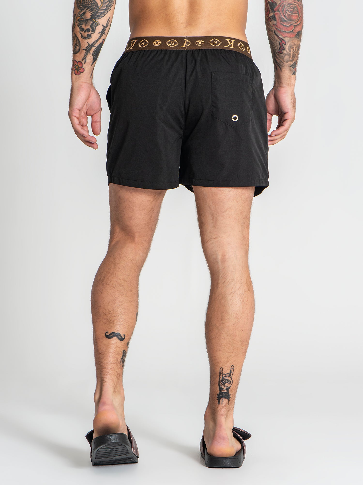 Black ChoKo Swimshorts
