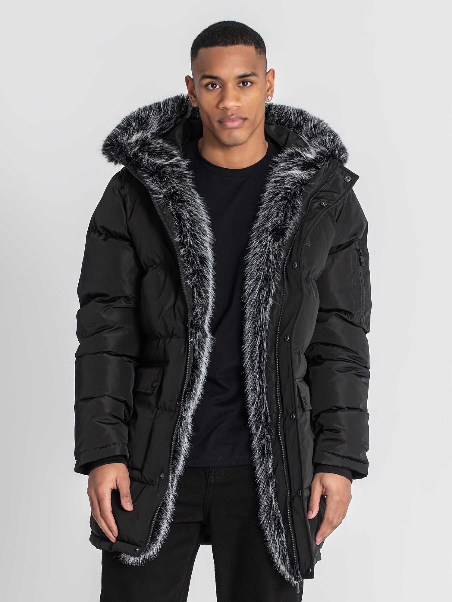 overcoats / Black Core Coat
