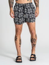 swimshorts / Black Gatsby Gold Swimshorts
