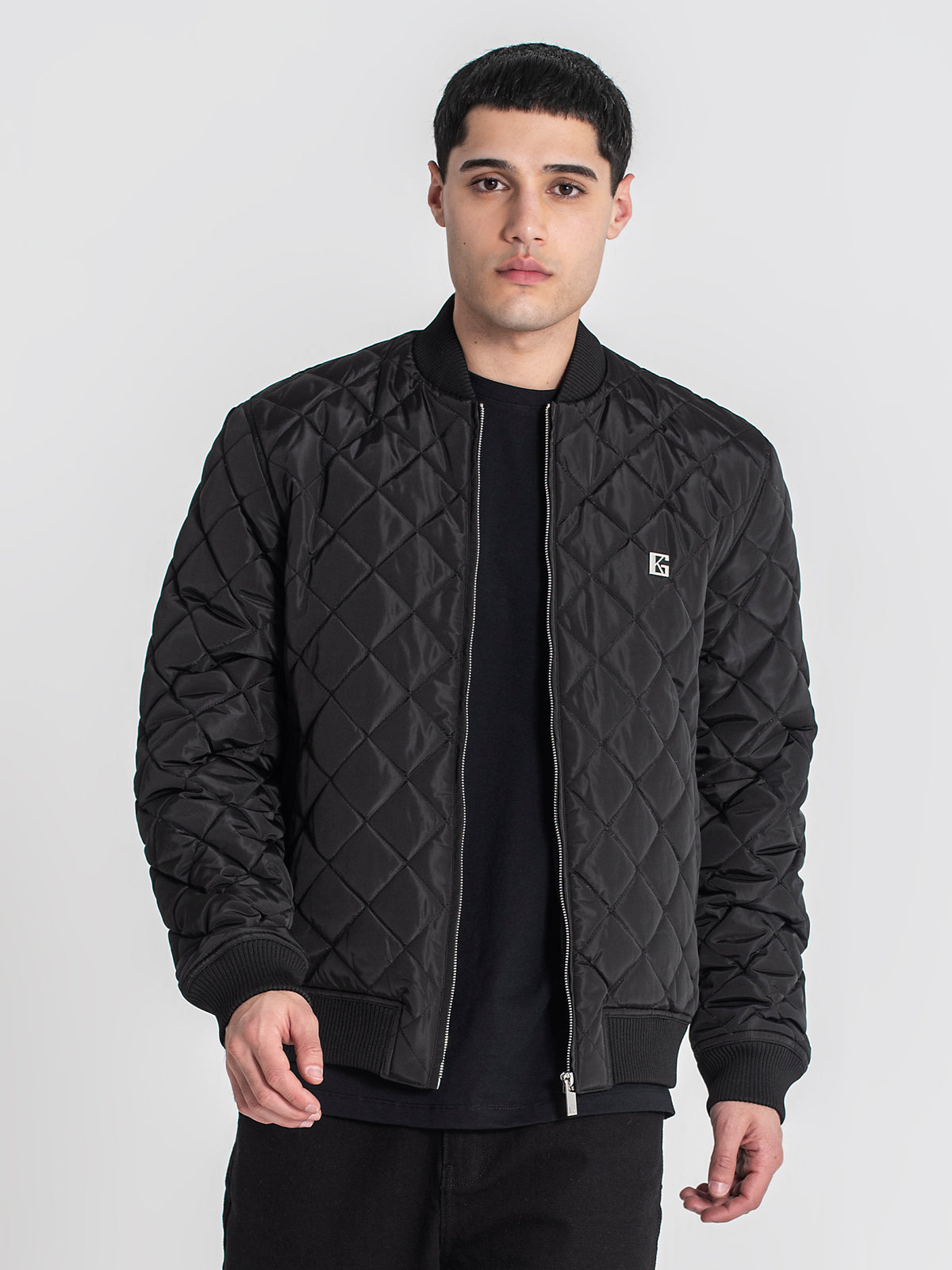 bombers / Black Pillow Bomber Jacket