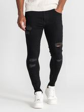 jeans / Black Zipper Jeans