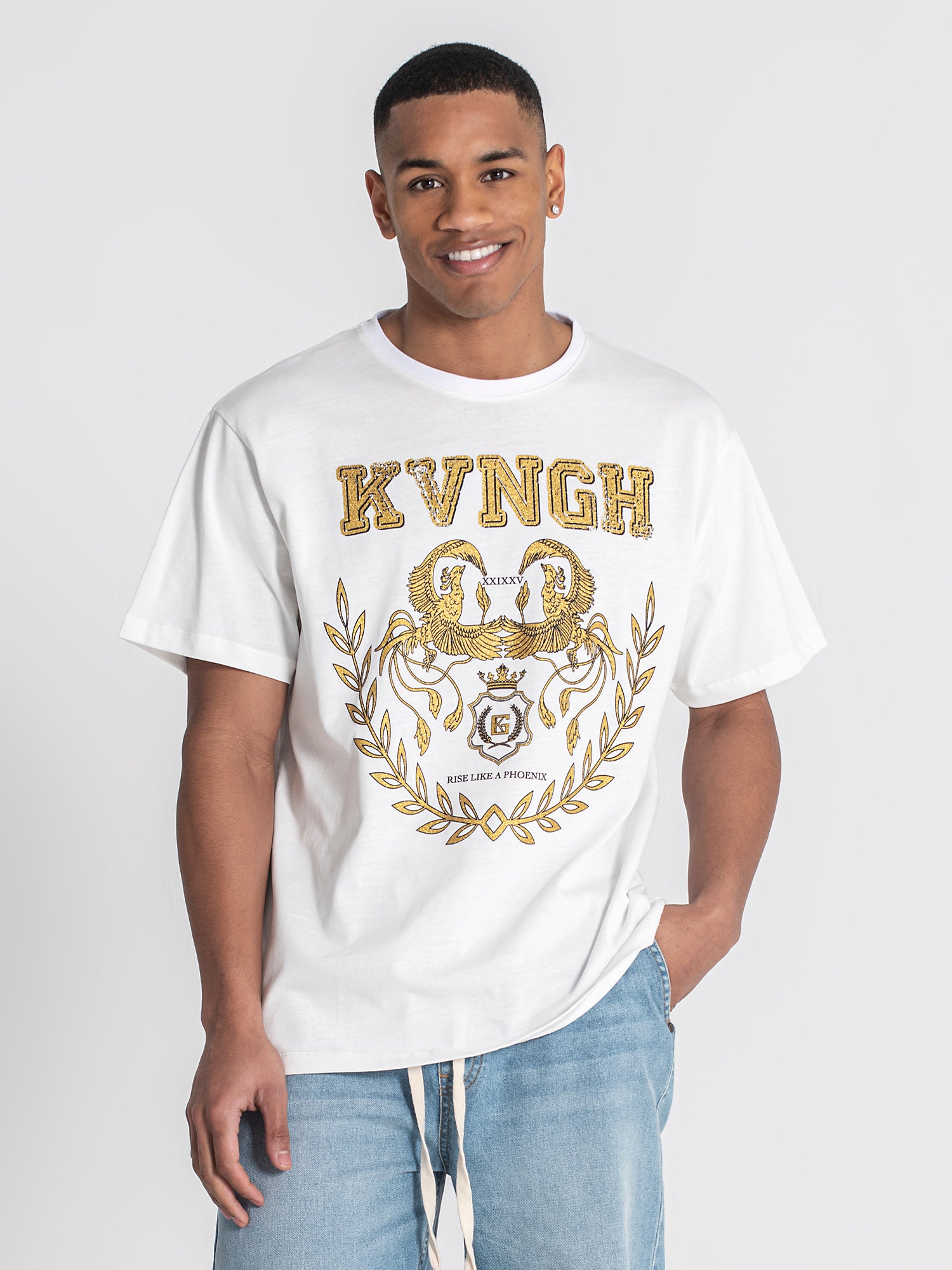 t-shirts / Sand Phoenix Oversized Tee