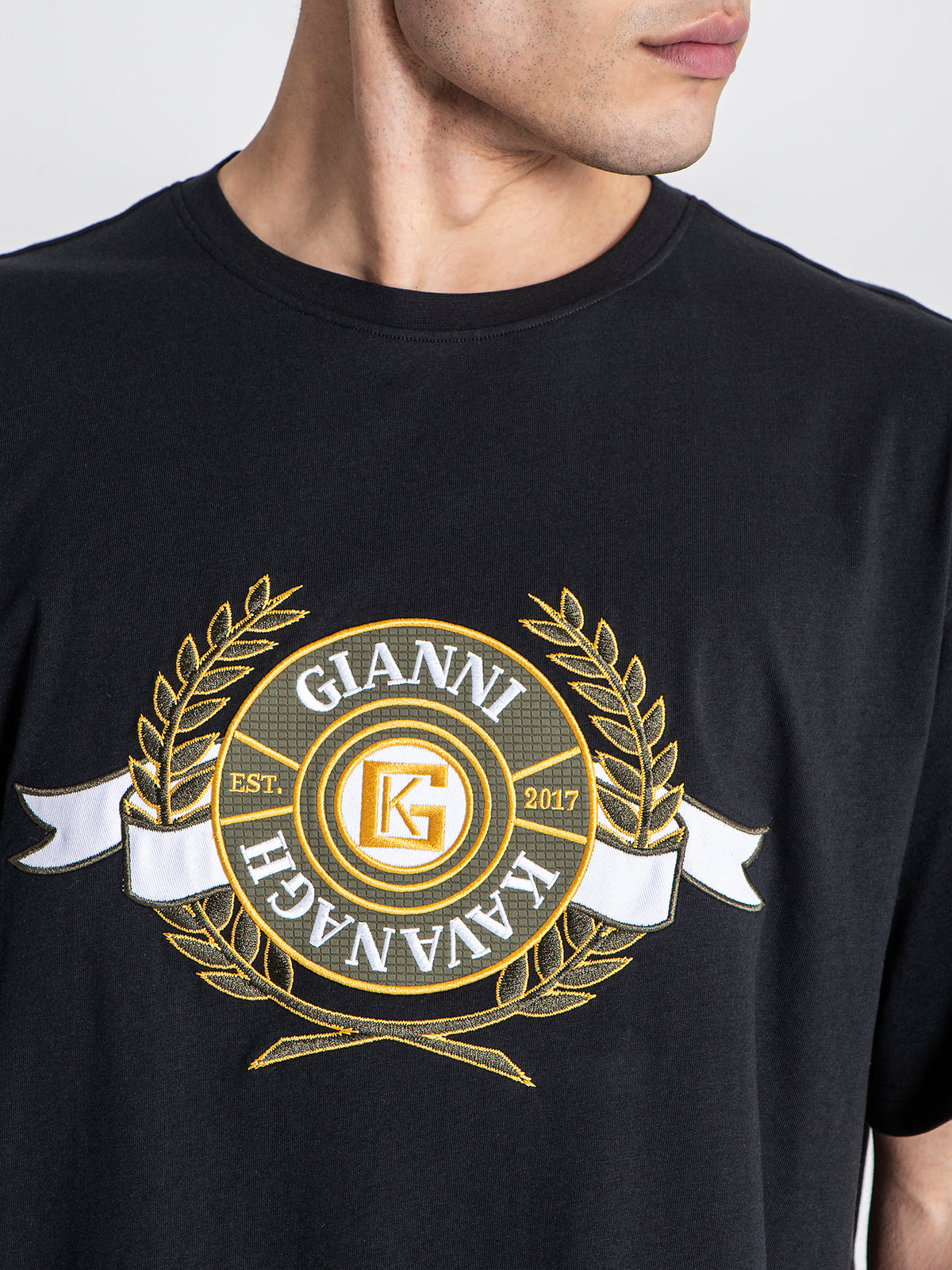 t-shirts / Black Prestige Oversized Tee