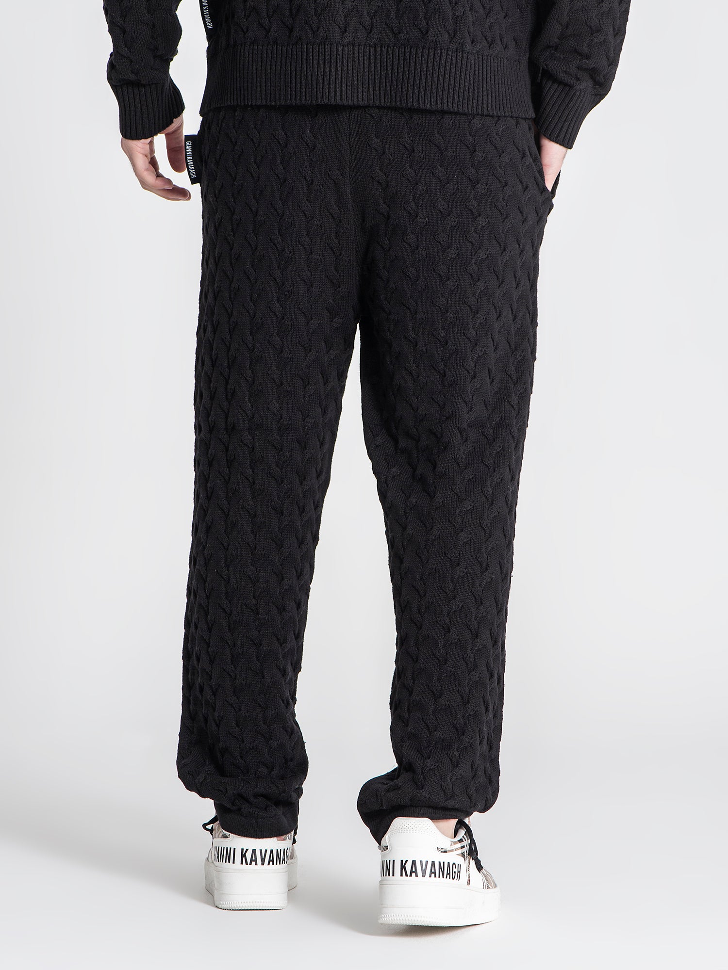 joggers / Black Snug Knit Joggers