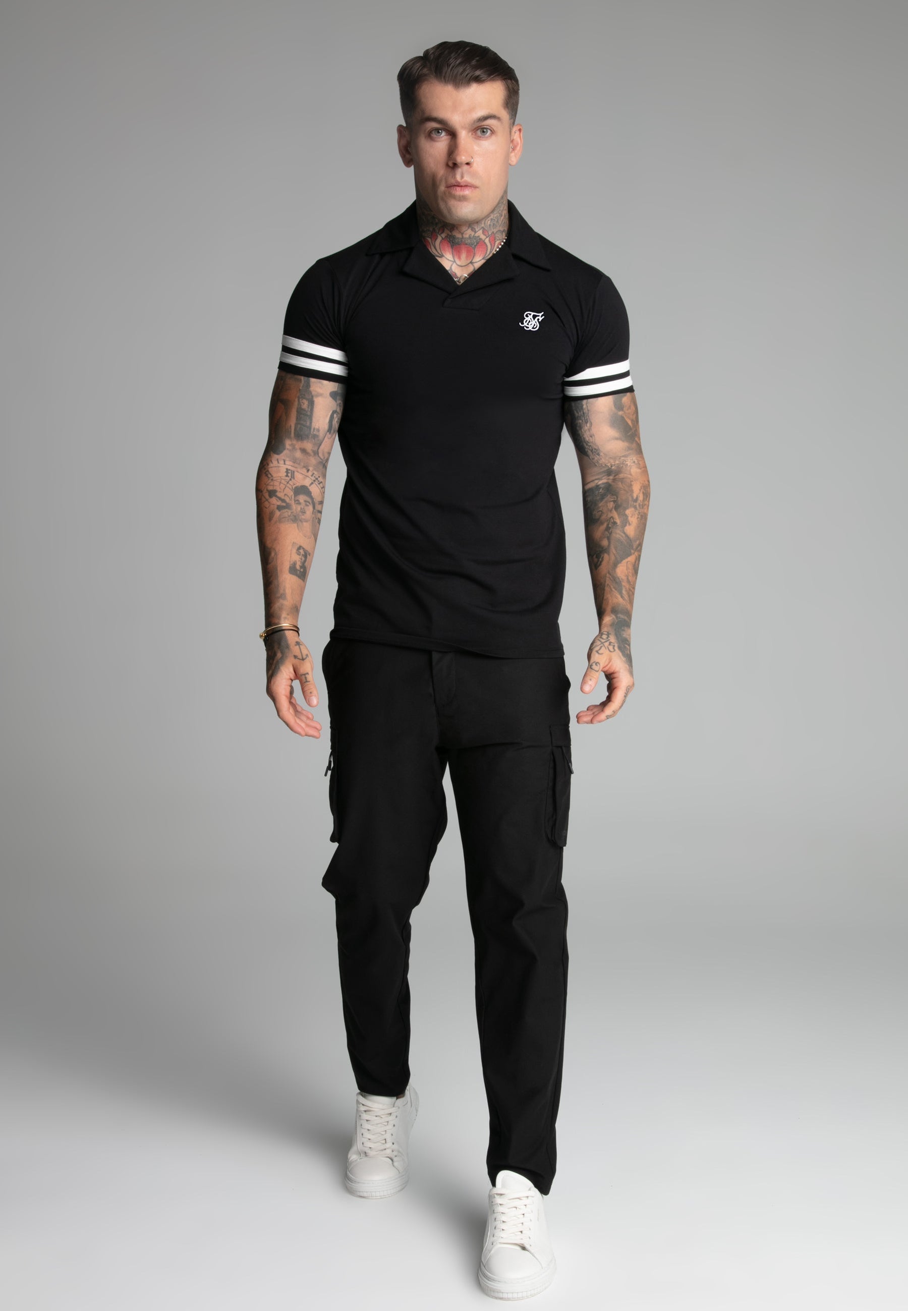 polos / Black Tournament Revere Polo