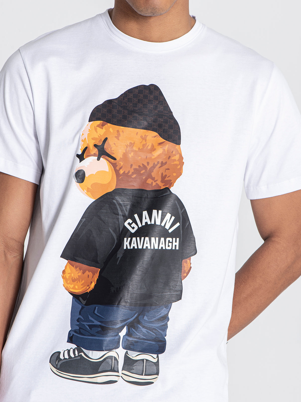 t-shirts / White Look Back Tee