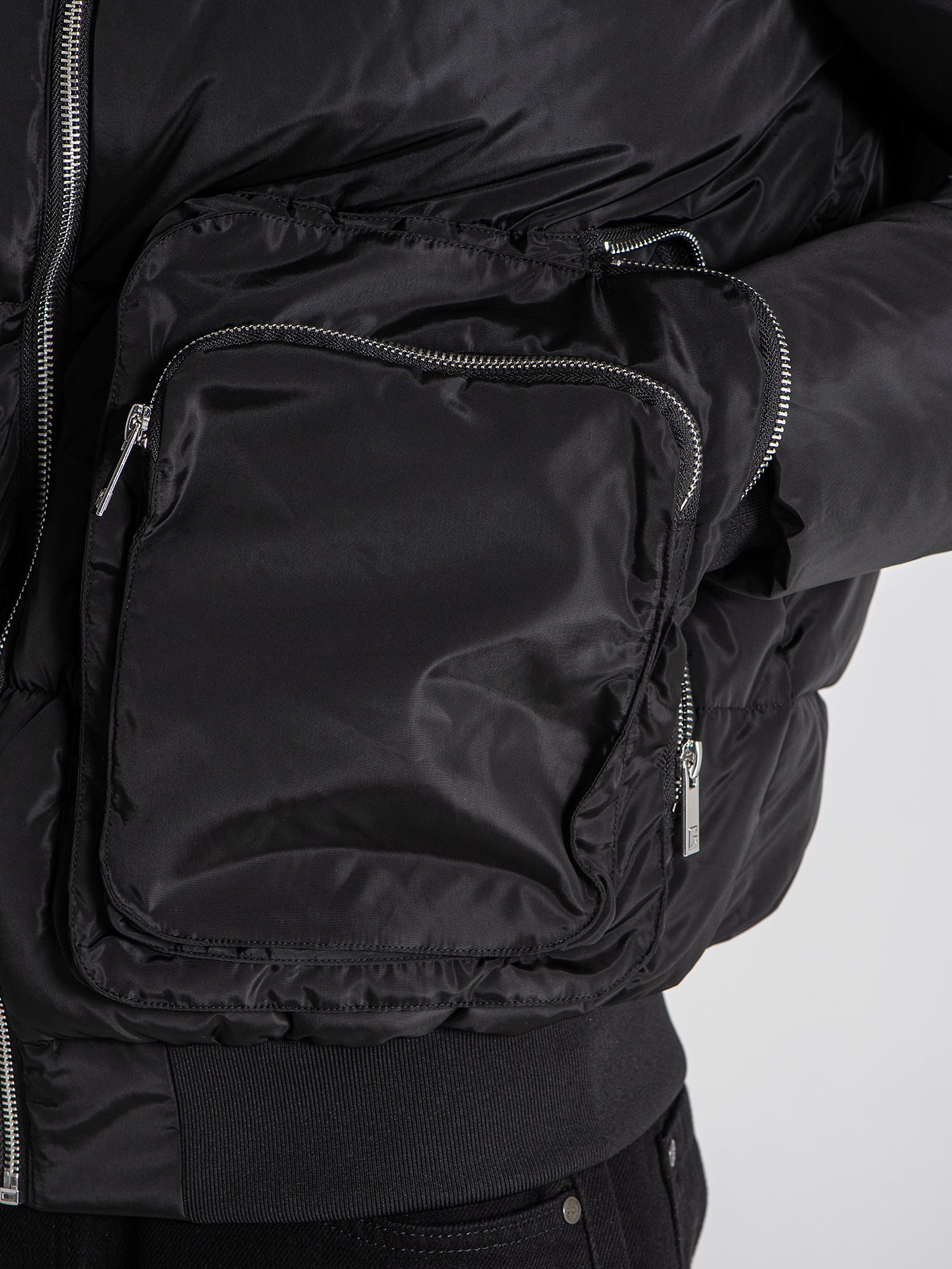 puffers / Black Utility Puffer Jacket