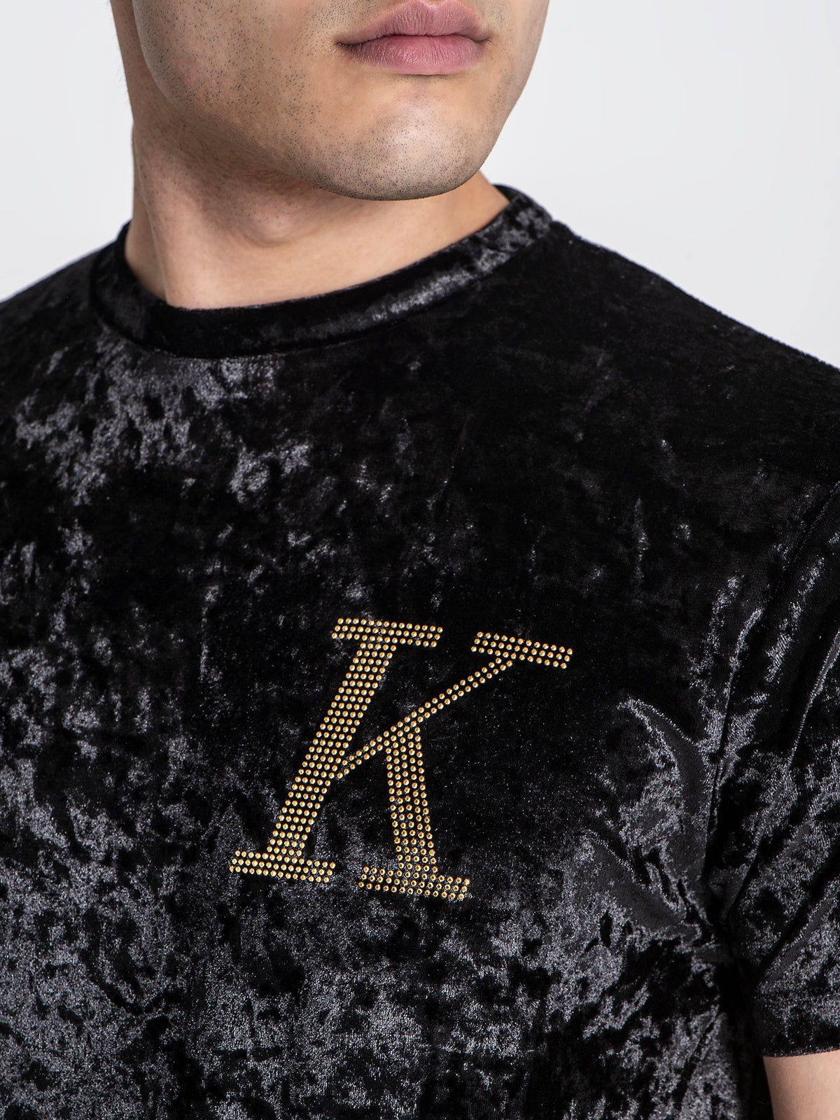 t-shirts / Black K Velvet Tee