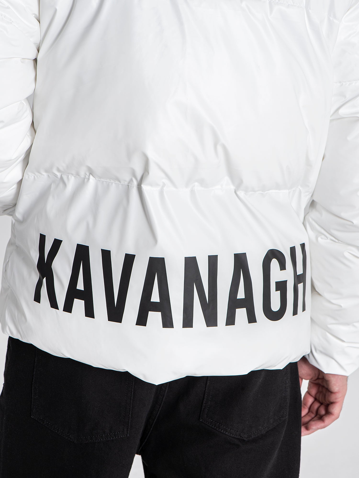 puffers / White Statement Puffer Jacket