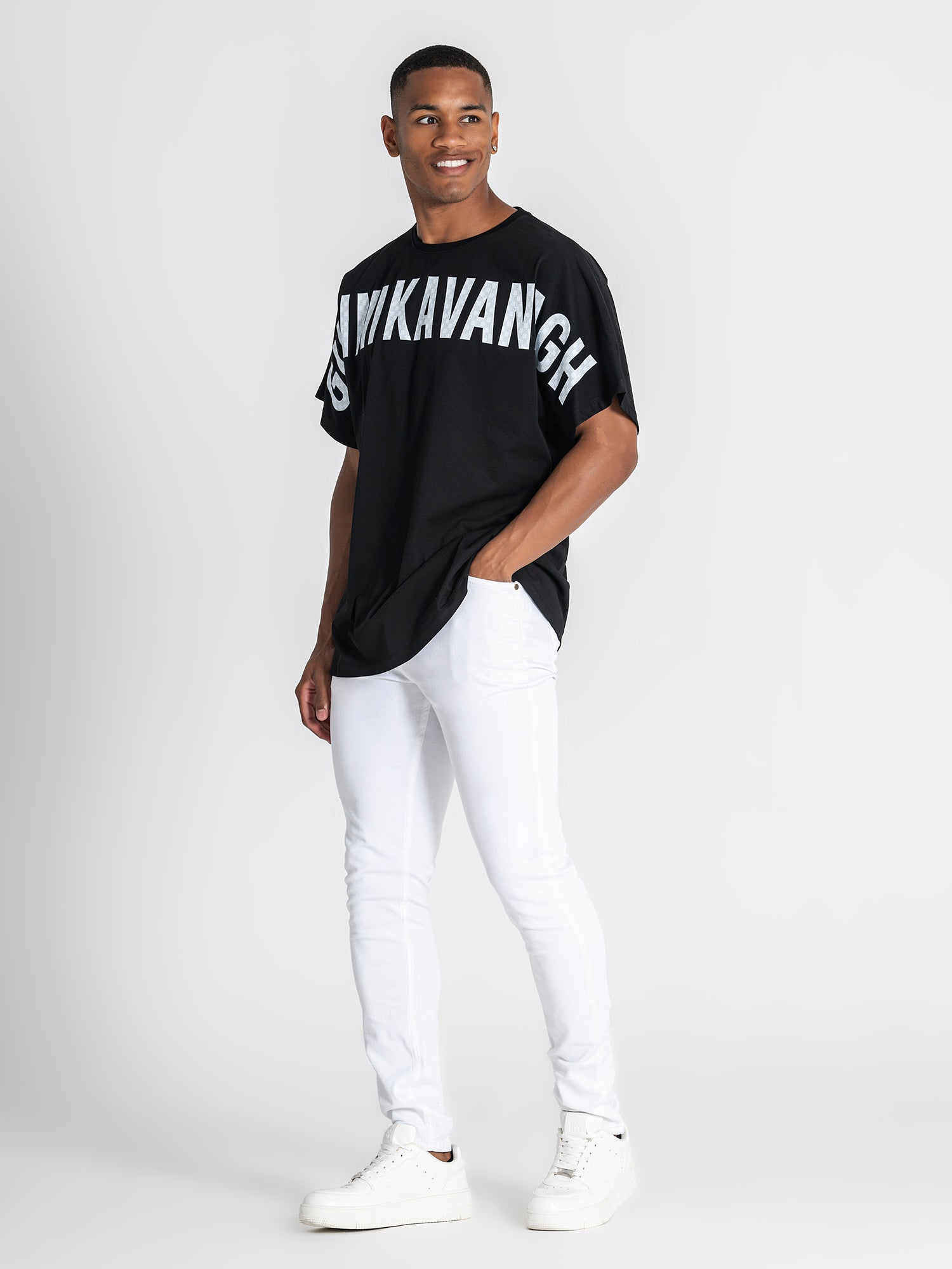 t-shirts / Black Clone 2.0 Oversized Tee