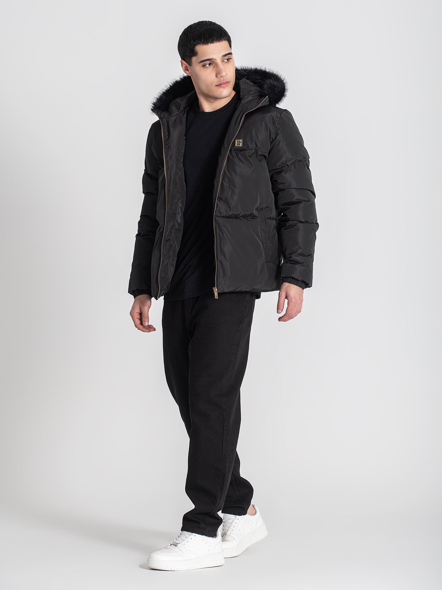 puffers / Black Core Puffer Jacket