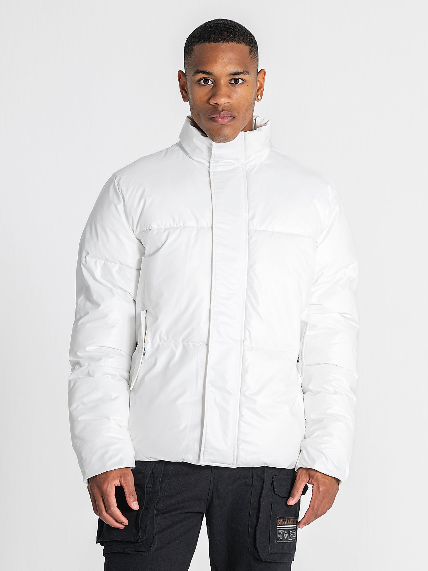 puffers / White Statement Puffer Jacket