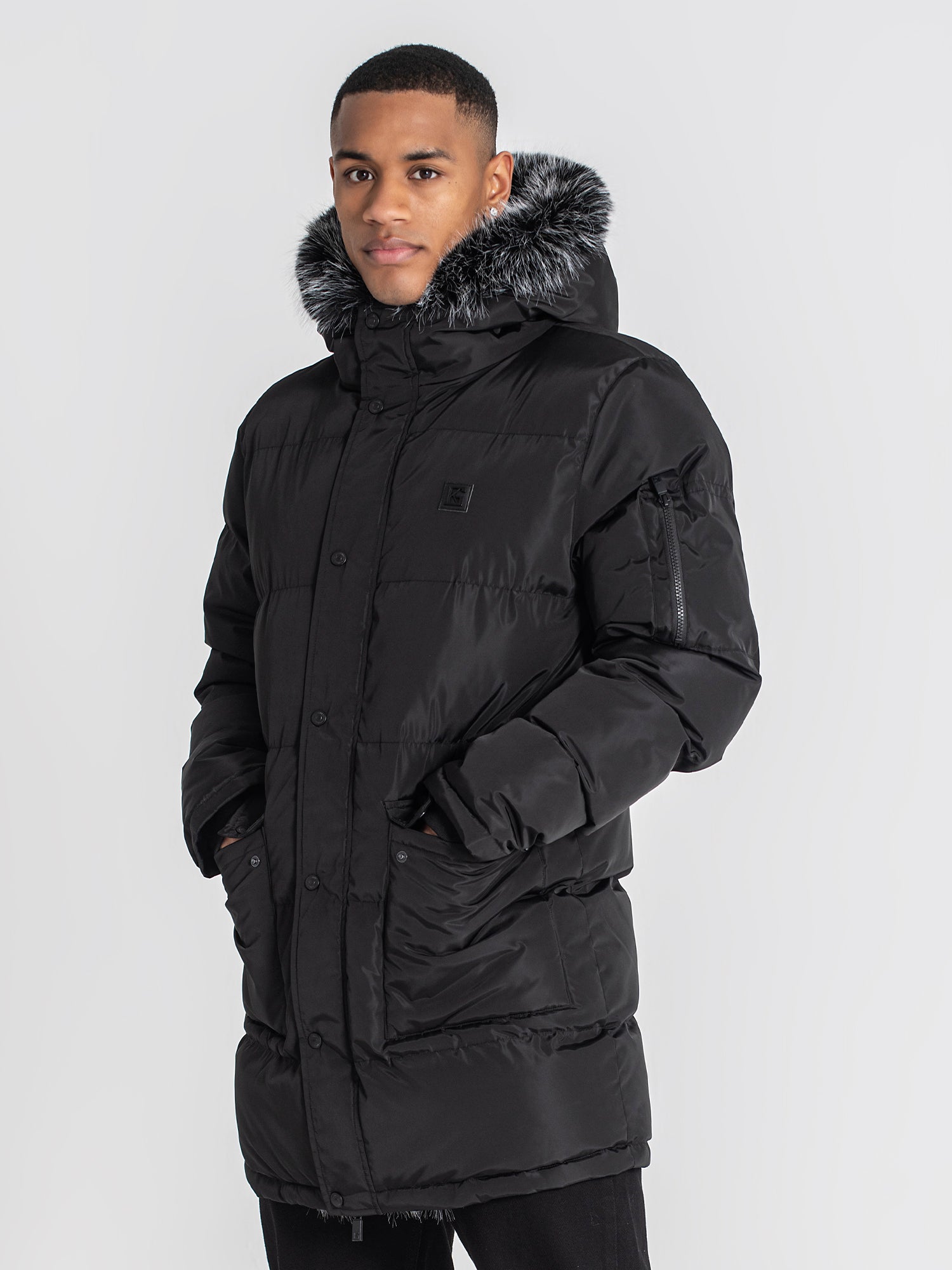 overcoats / Black Core Coat