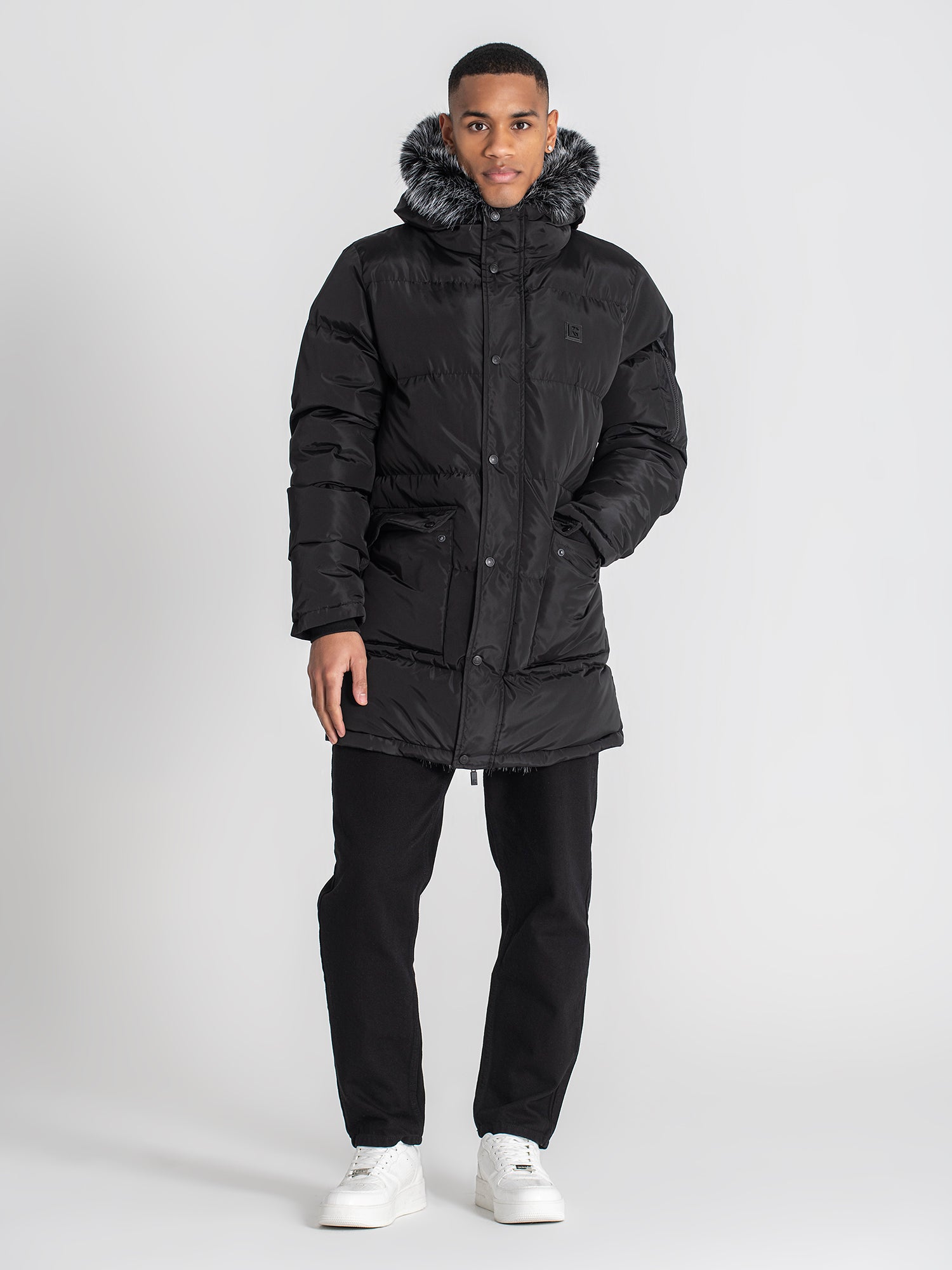 overcoats / Black Core Coat