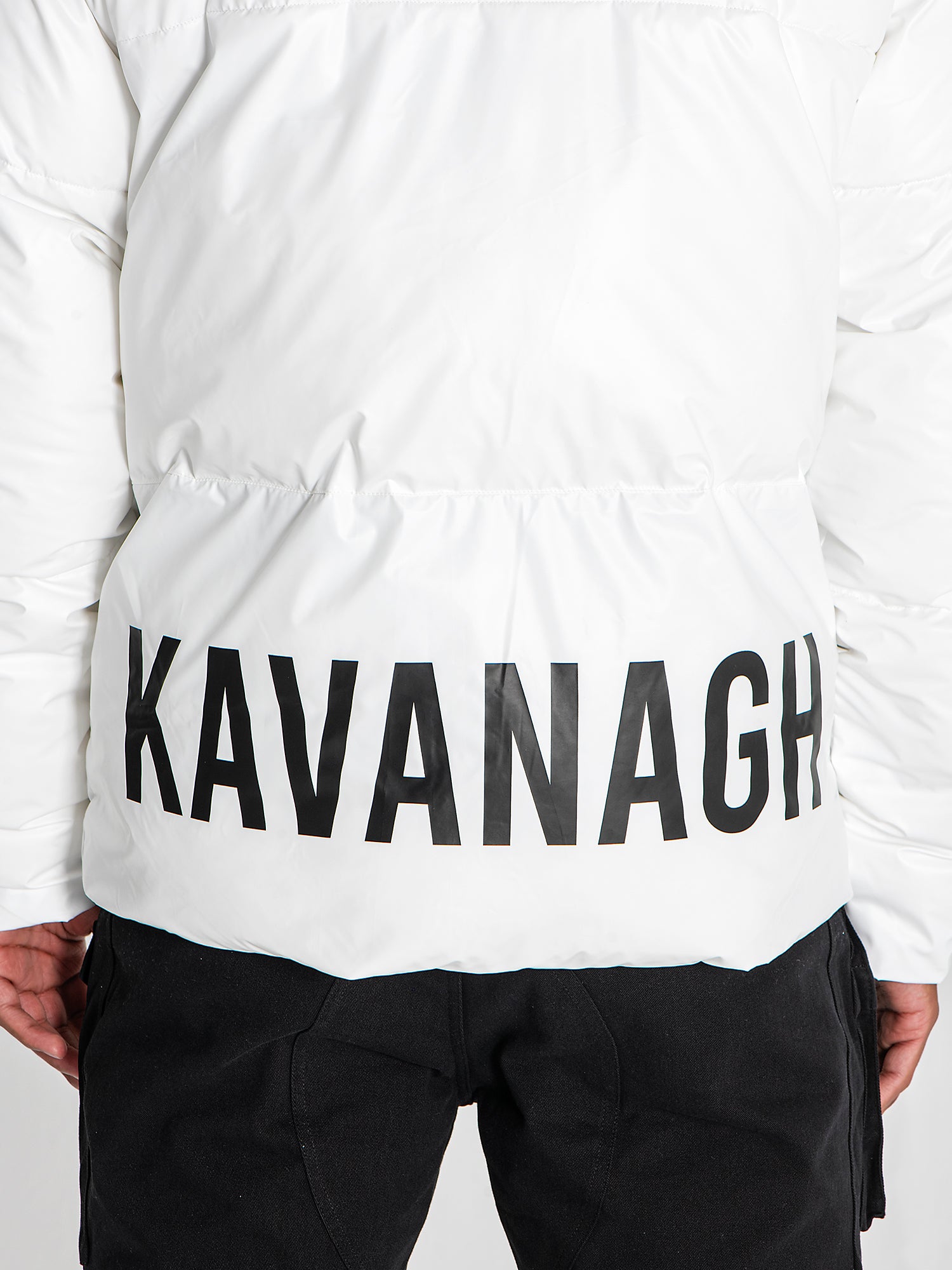 puffers / White Statement Puffer Jacket