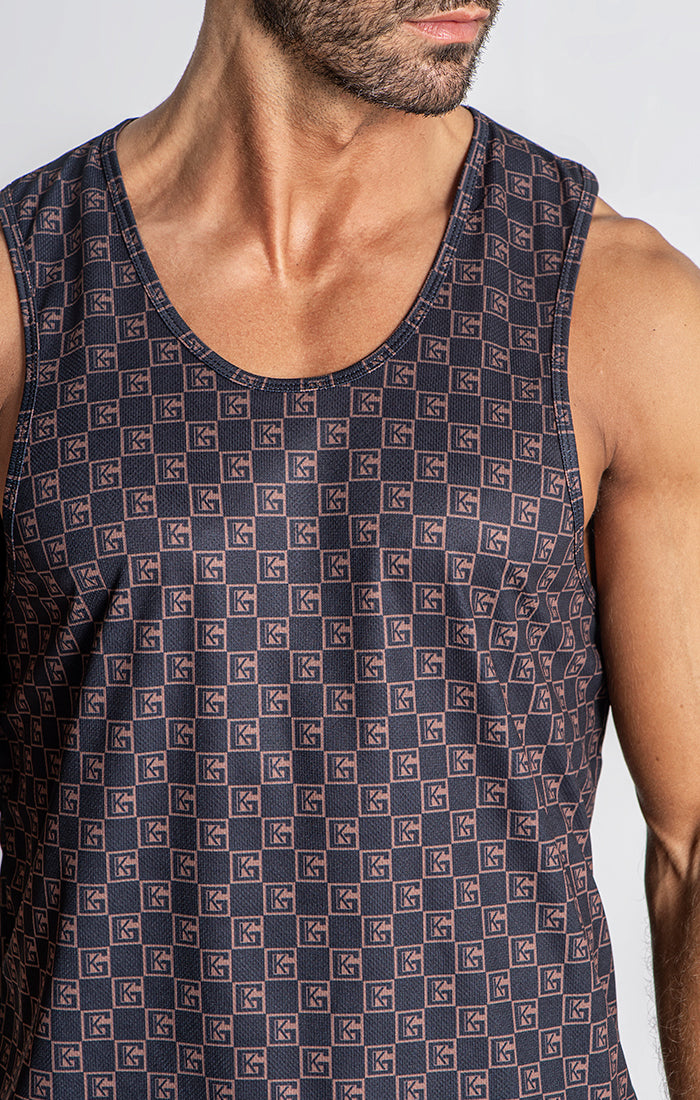 Brown Clone Tanktop