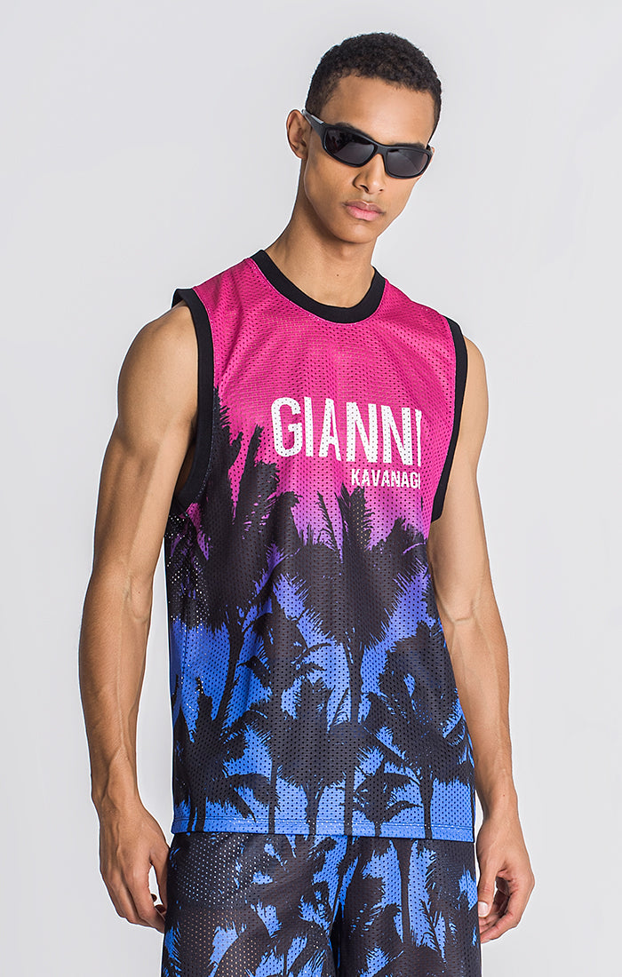 Multicolor Palms Tanktop