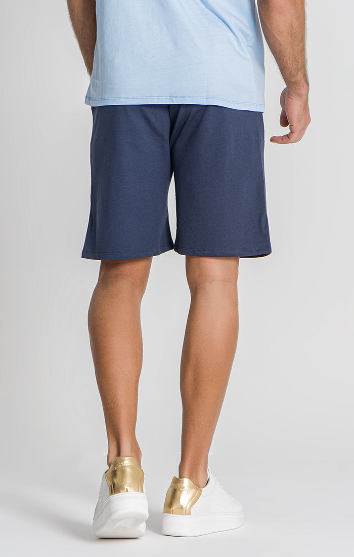 Pantalones Cortos Block Azules Marino