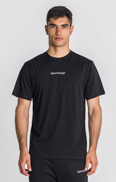 Black Essential Micro Regular Tee