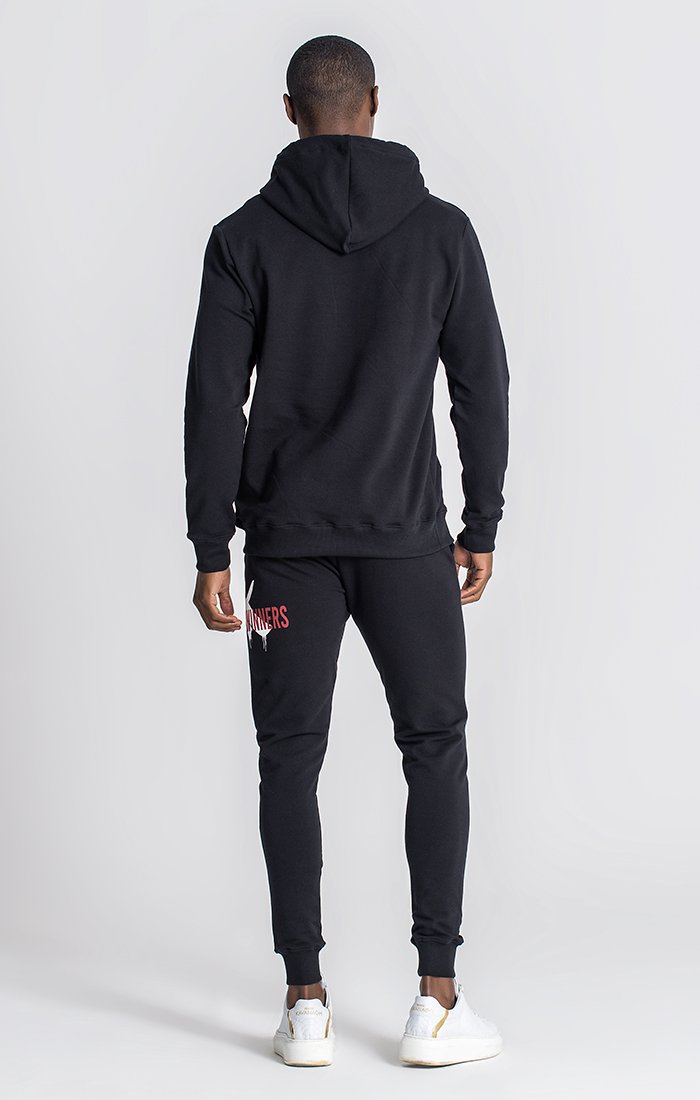 Sudadera Con Capucha Negra Winners Pain