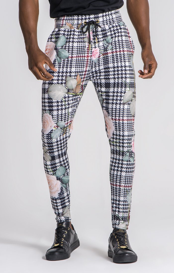 Pantalones De Tartán Multicolor Botanic Affair