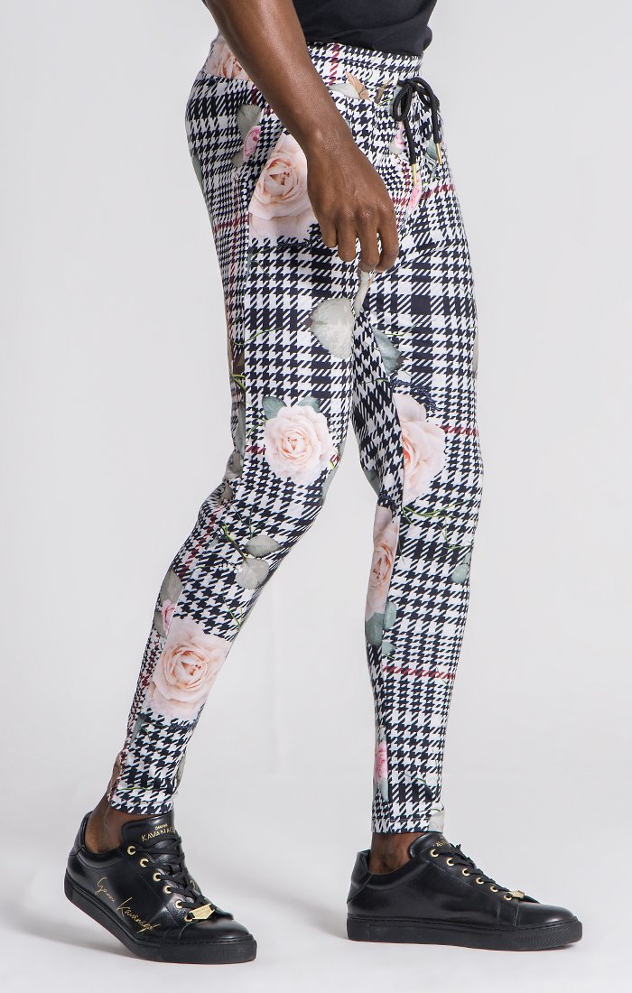 Pantalones De Tartán Multicolor Botanic Affair