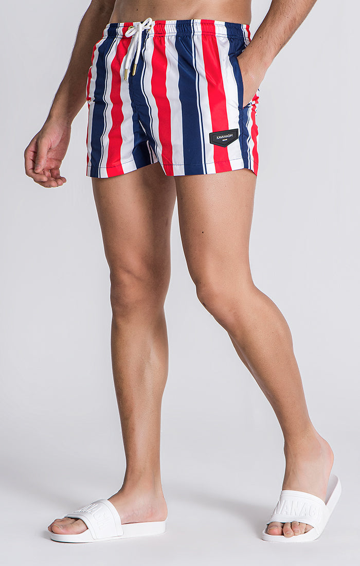 Calções de Banho California Navy Multicolor