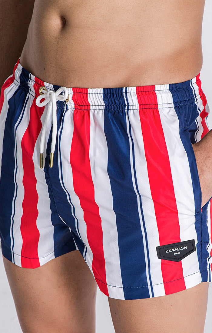 Calções de Banho California Navy Multicolor
