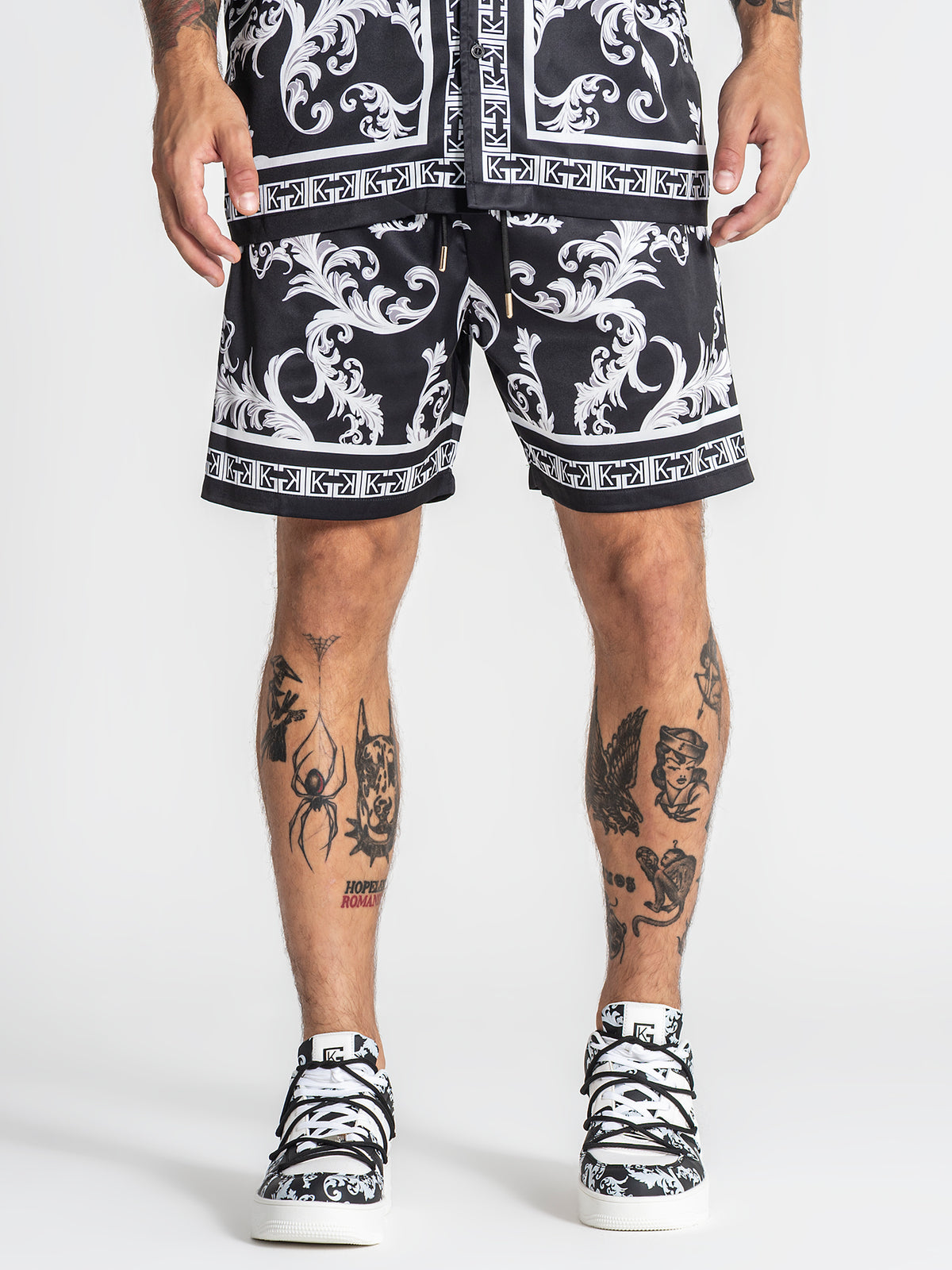 shorts / Black Majestic Satin Shorts