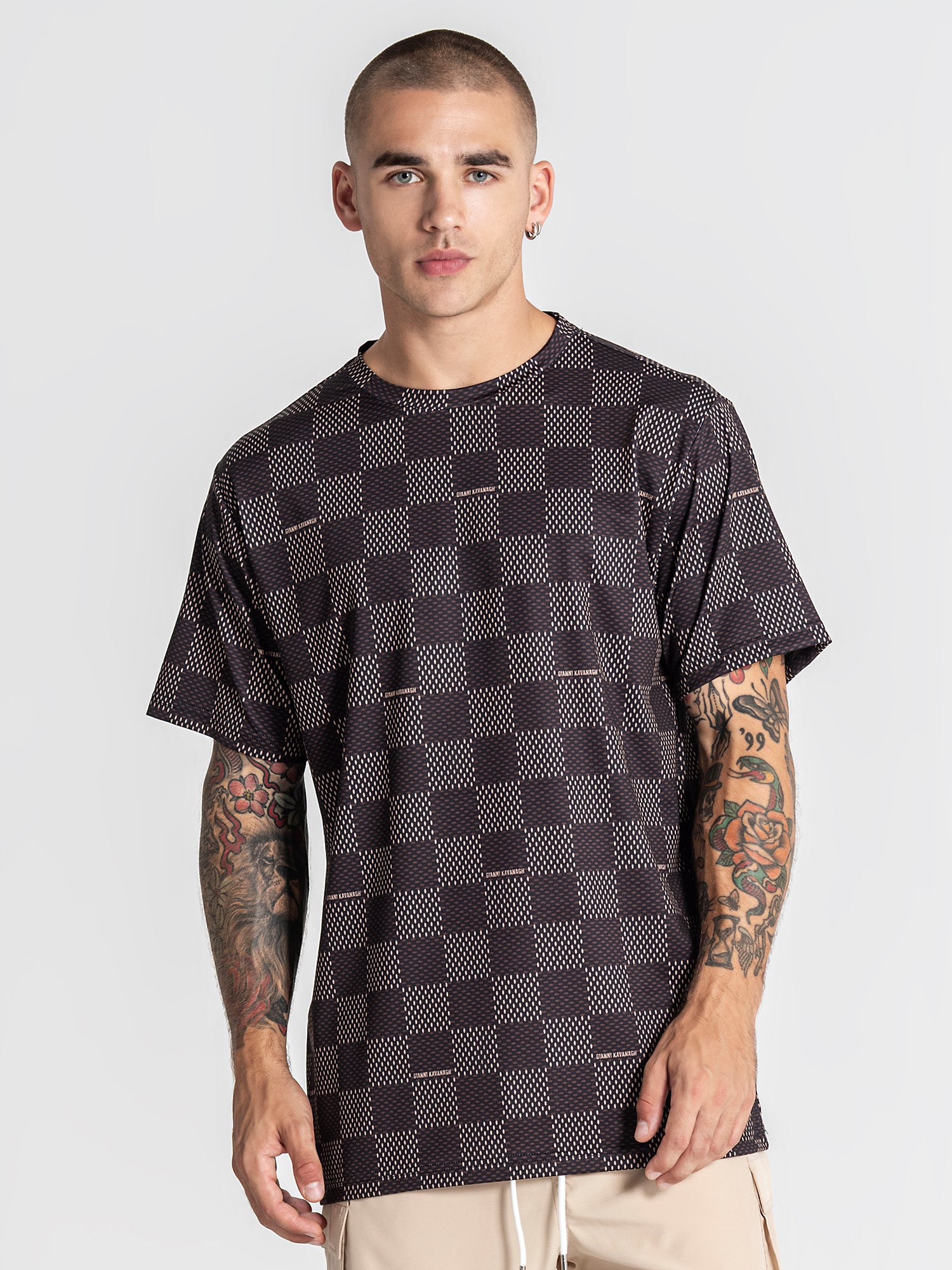 Brown Piazza Tee