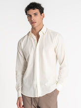 shirts / Beige Linen Shirt