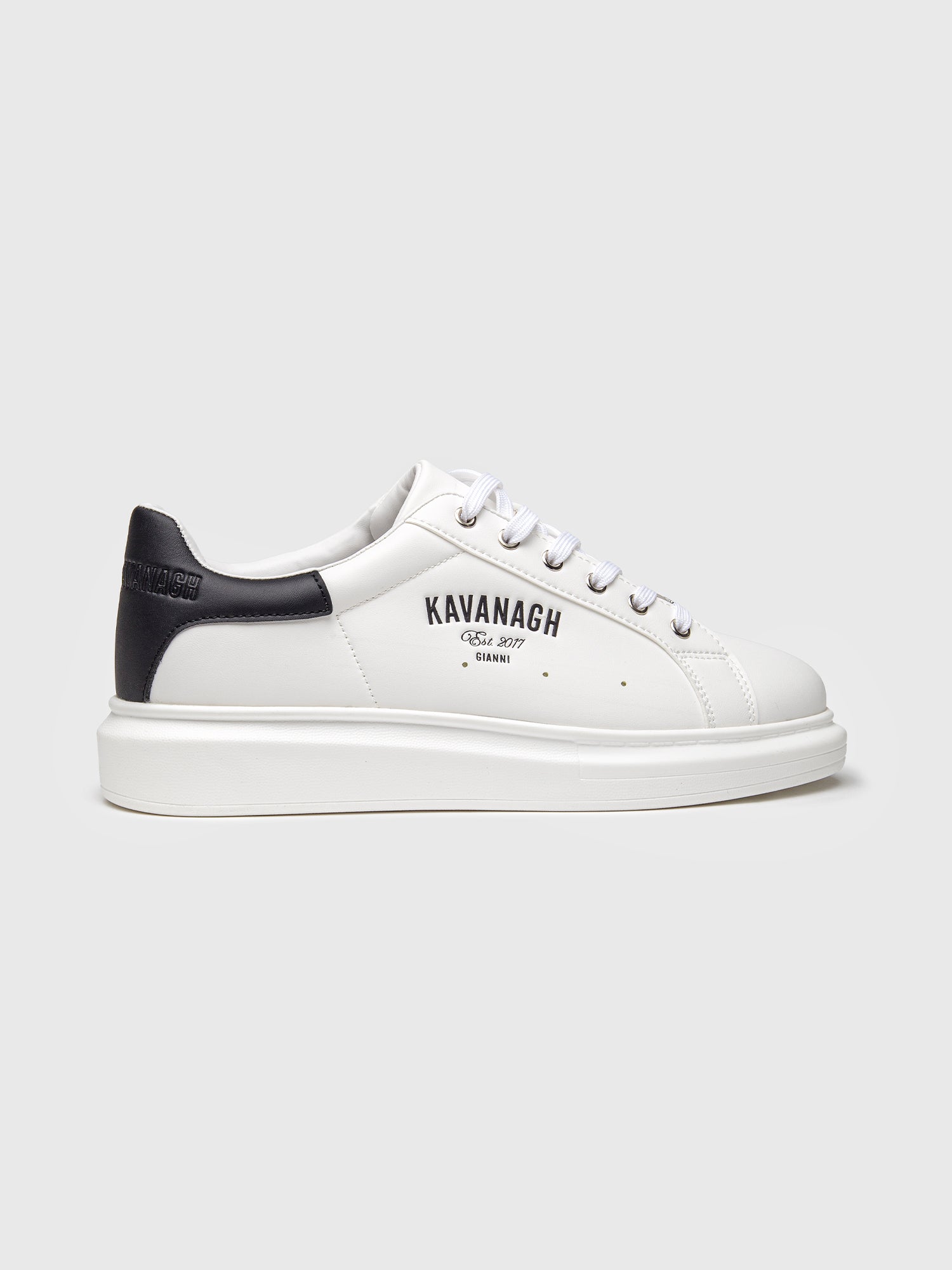White Statement Upscale Sneakers