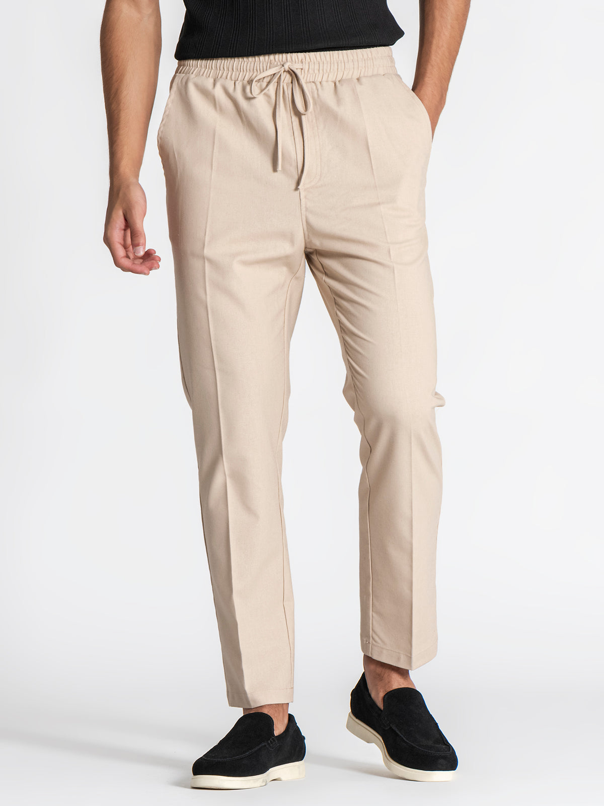 pants / Beige GG Linen Pants