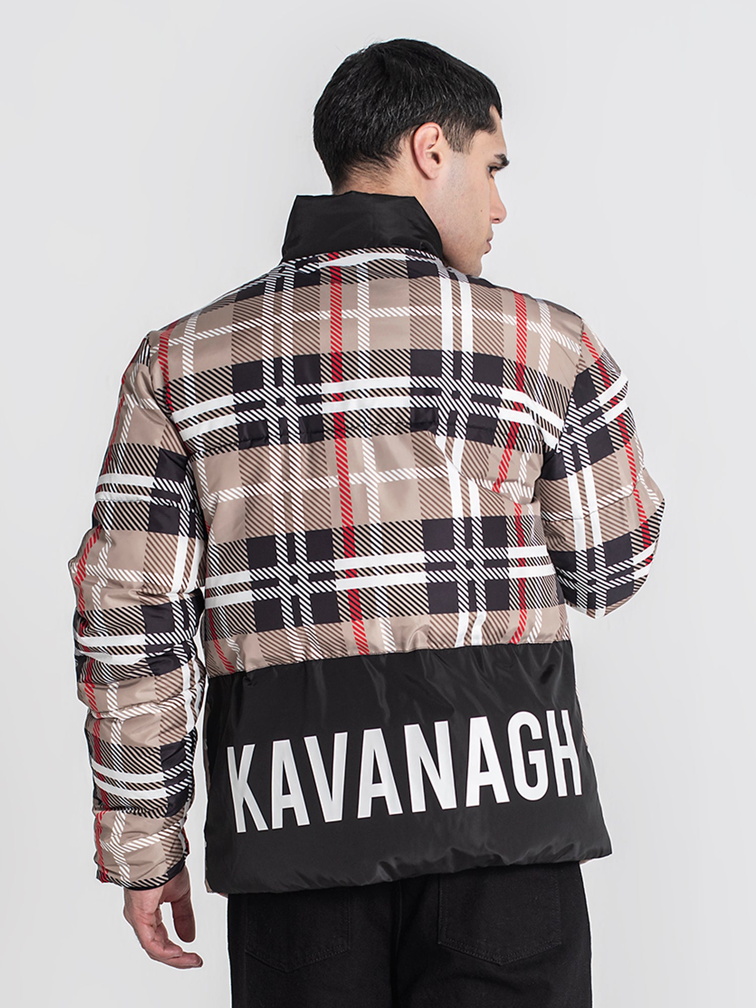 Multicolor British Puffer Jacket