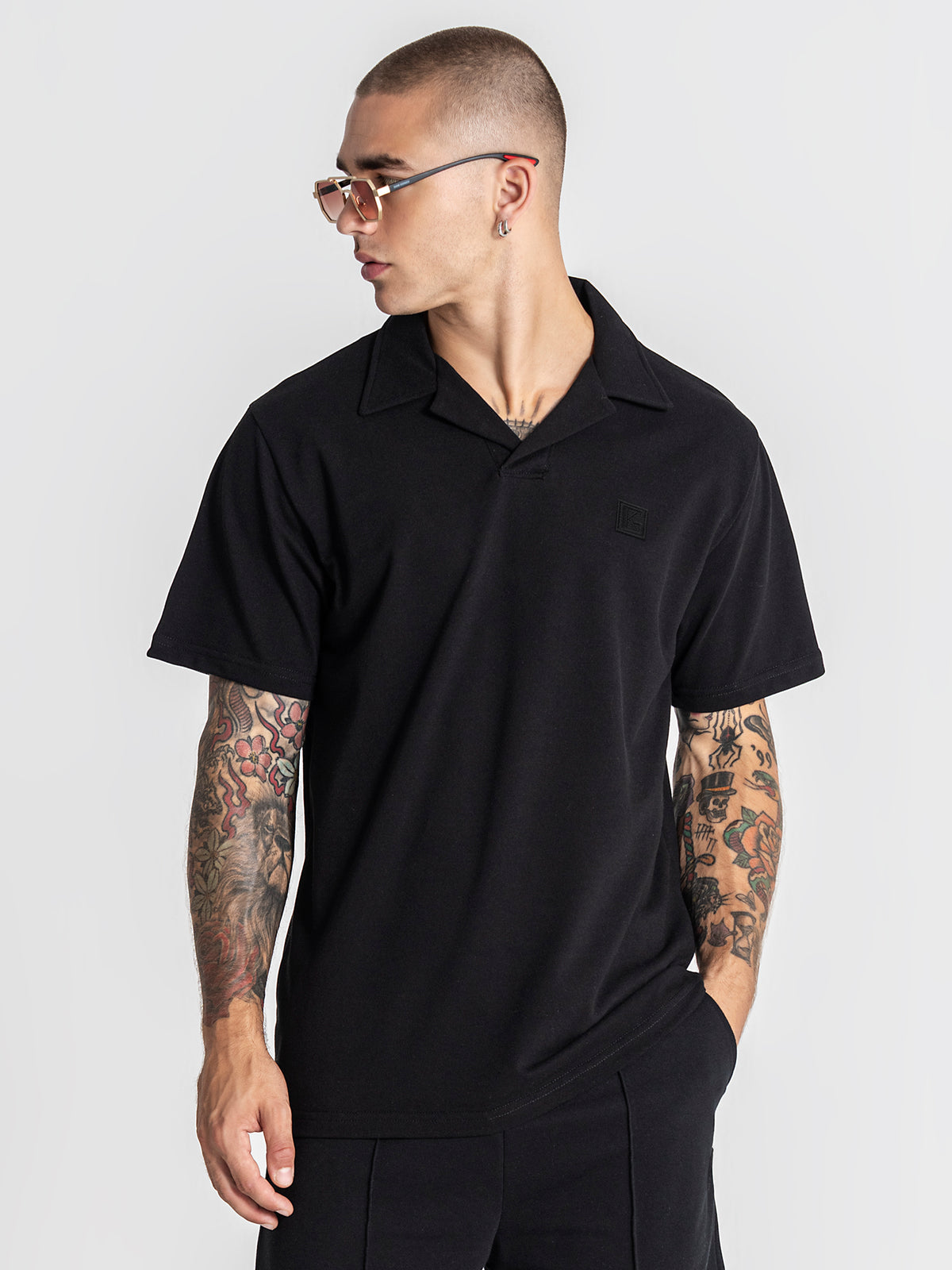 polos / Black GK Piquet Polo