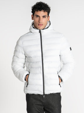 jackets / White Loop 2.0 Hoodie Jacket