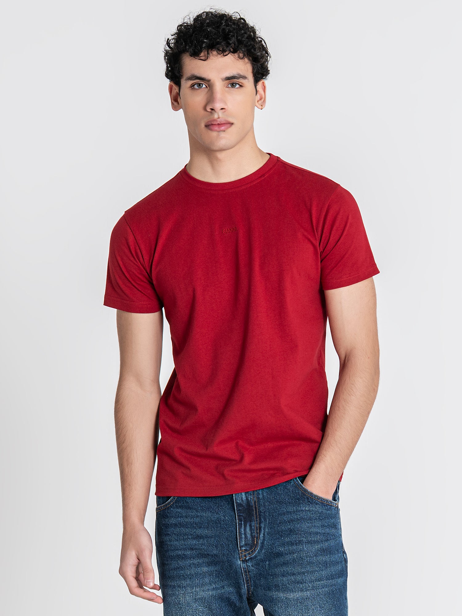 t-shirts / Burgundy Gianni Tee