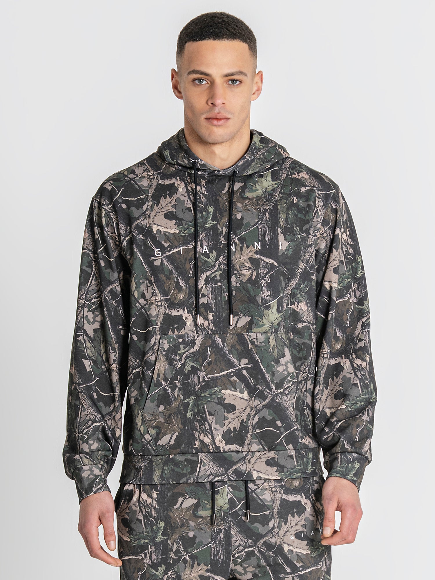hoodies / Army Green Camo Hoodie