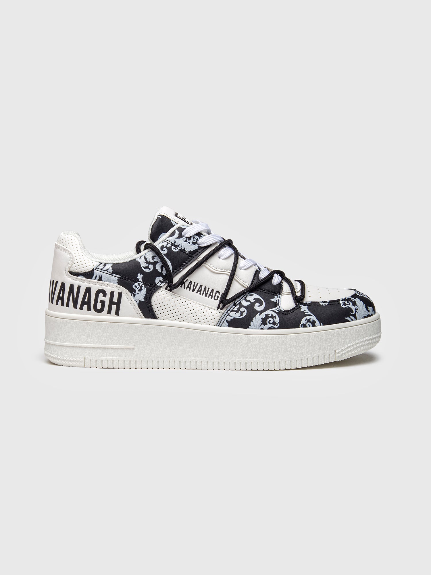 Black Majestic Wrapped Sneakers