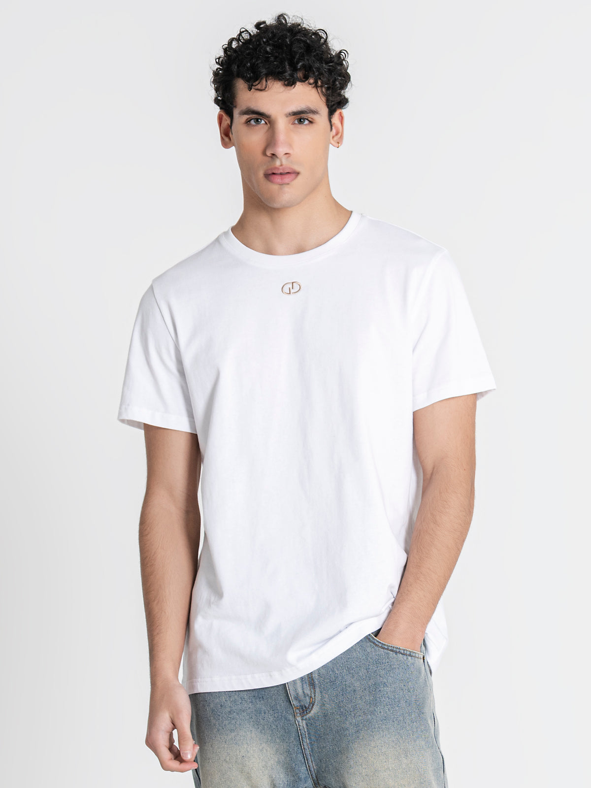 t-shirts / White Micro GG Tee
