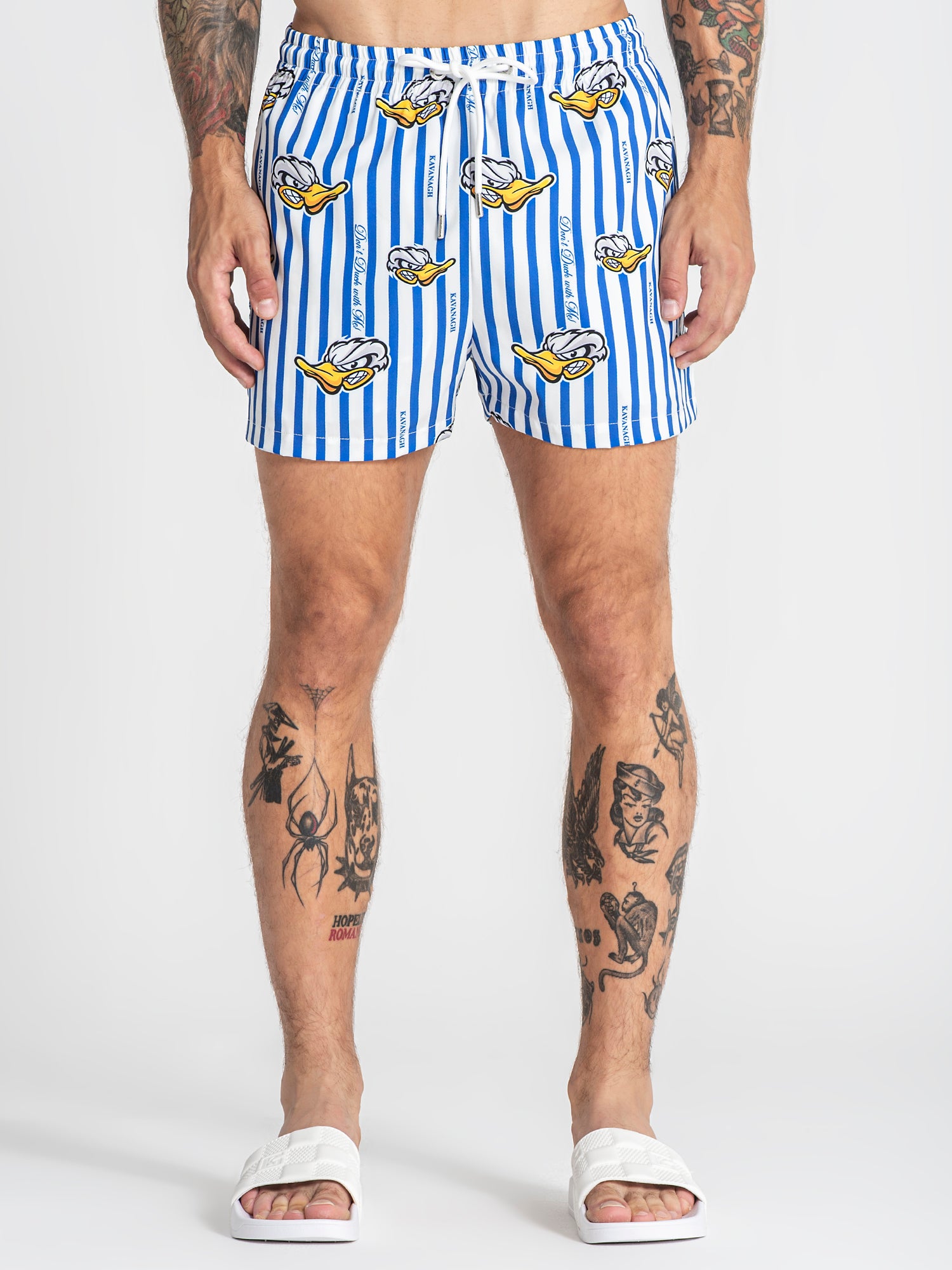 Blue Grumpy Duck Swimshorts