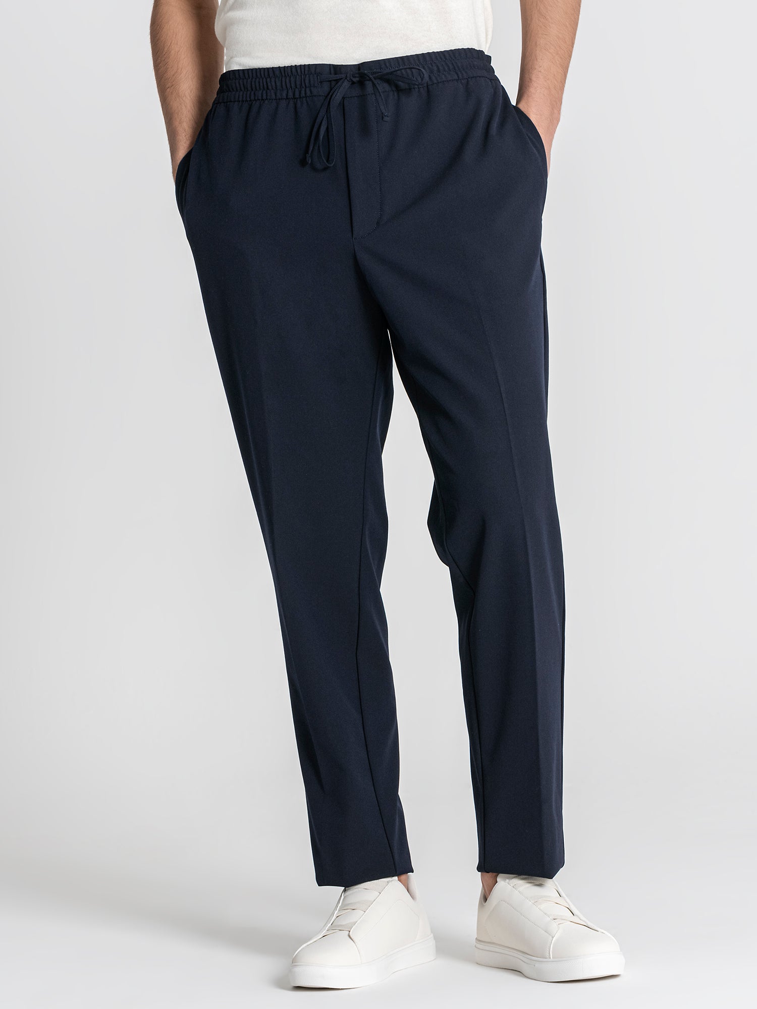 Navy Blue Smart Pants