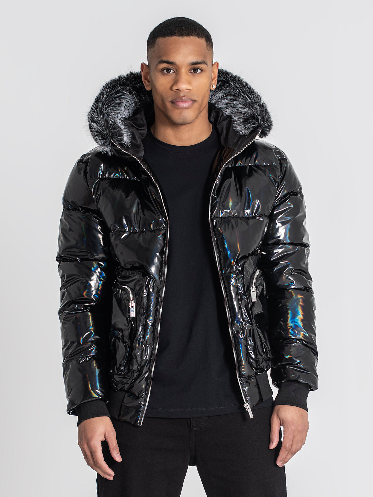 puffers / Multicolor Utility Puffer Jacket