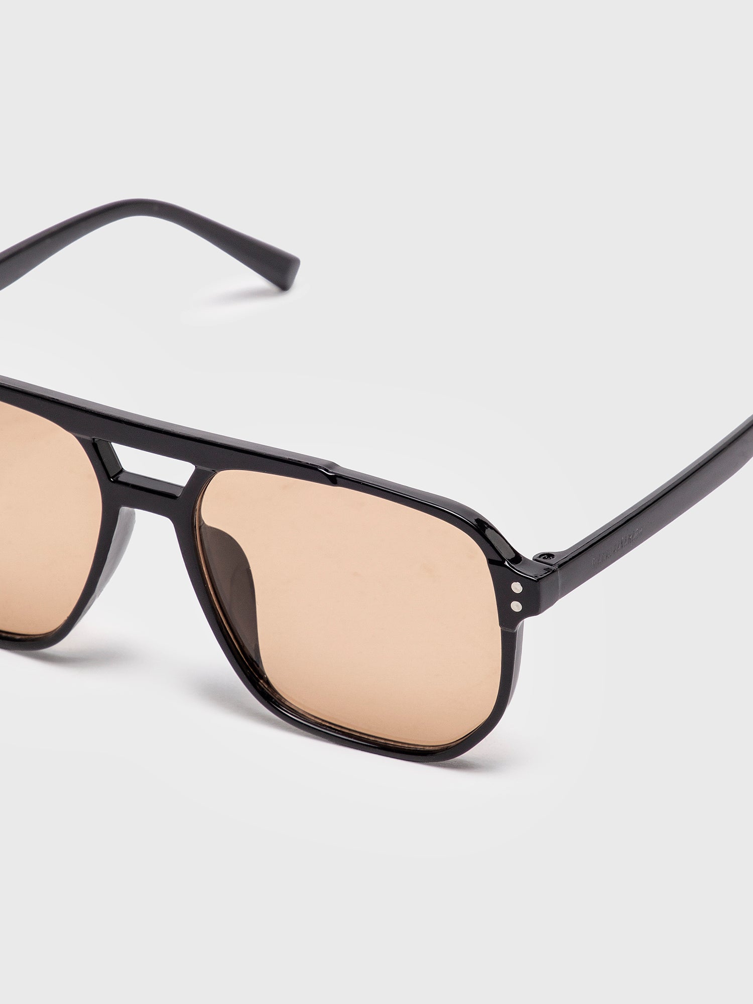 Peach Pilot Sunglasses