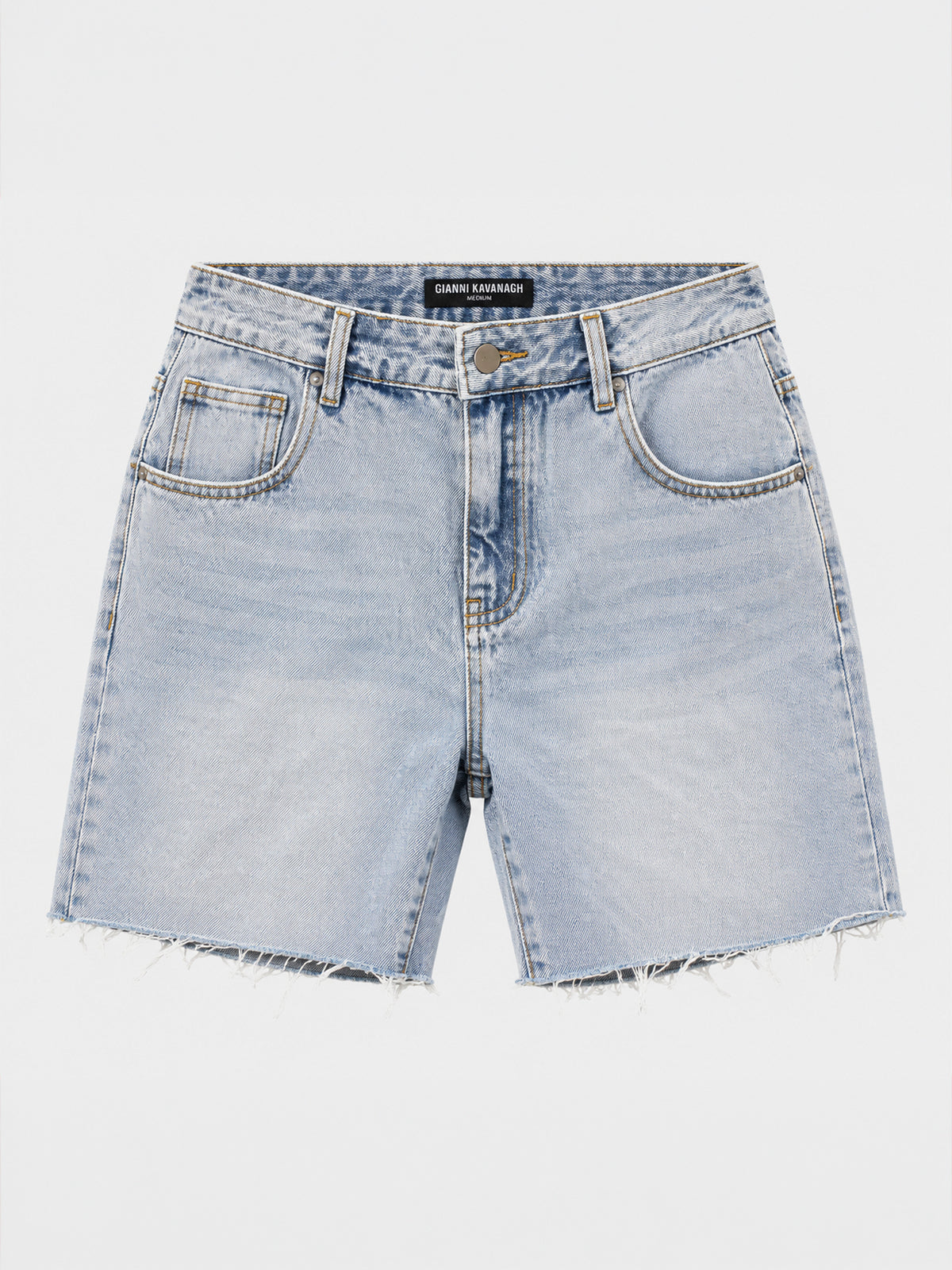 shorts / Light Pink Wash Denim Shorts