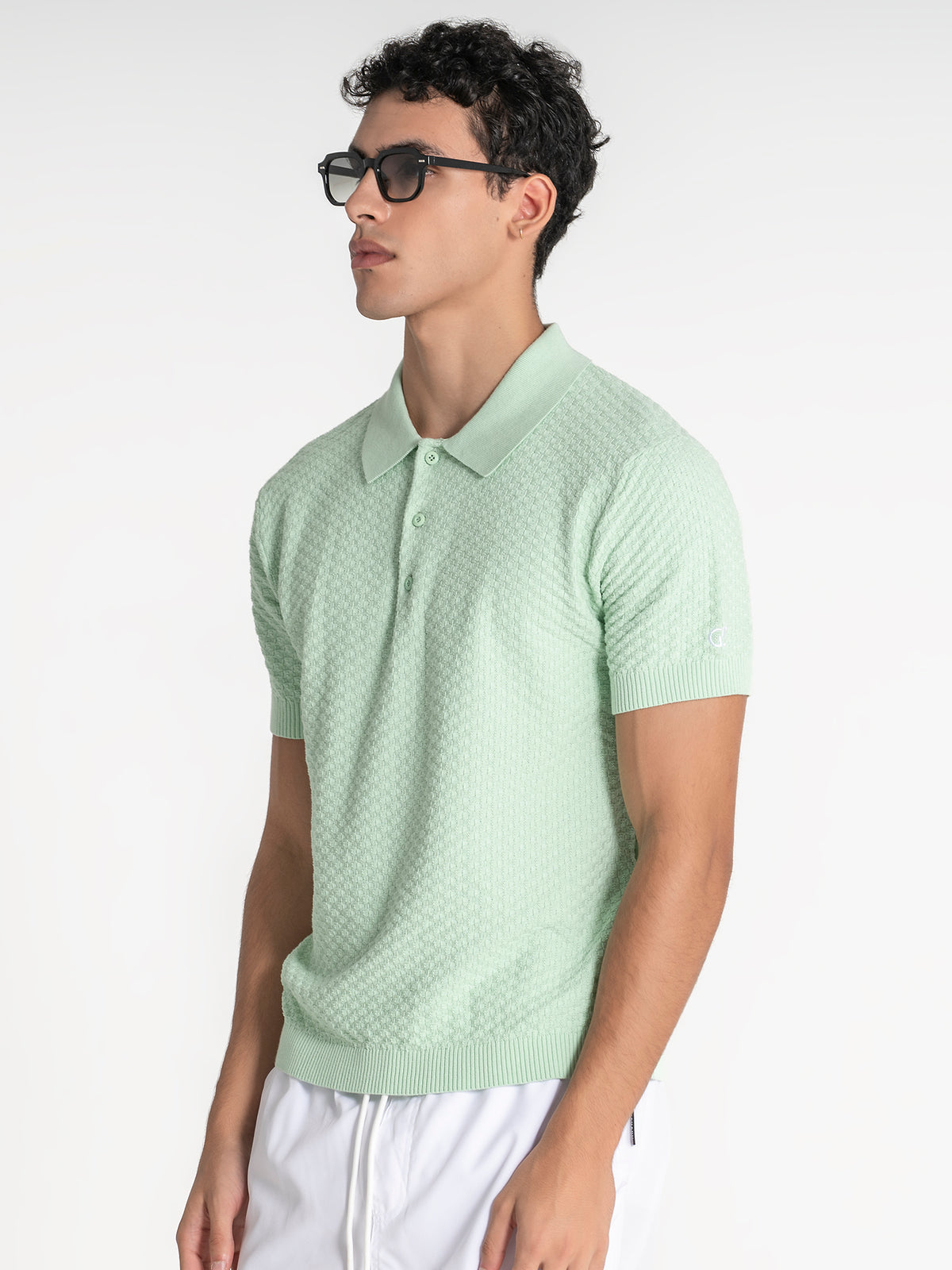 polos / Mint Pop Knit Polo