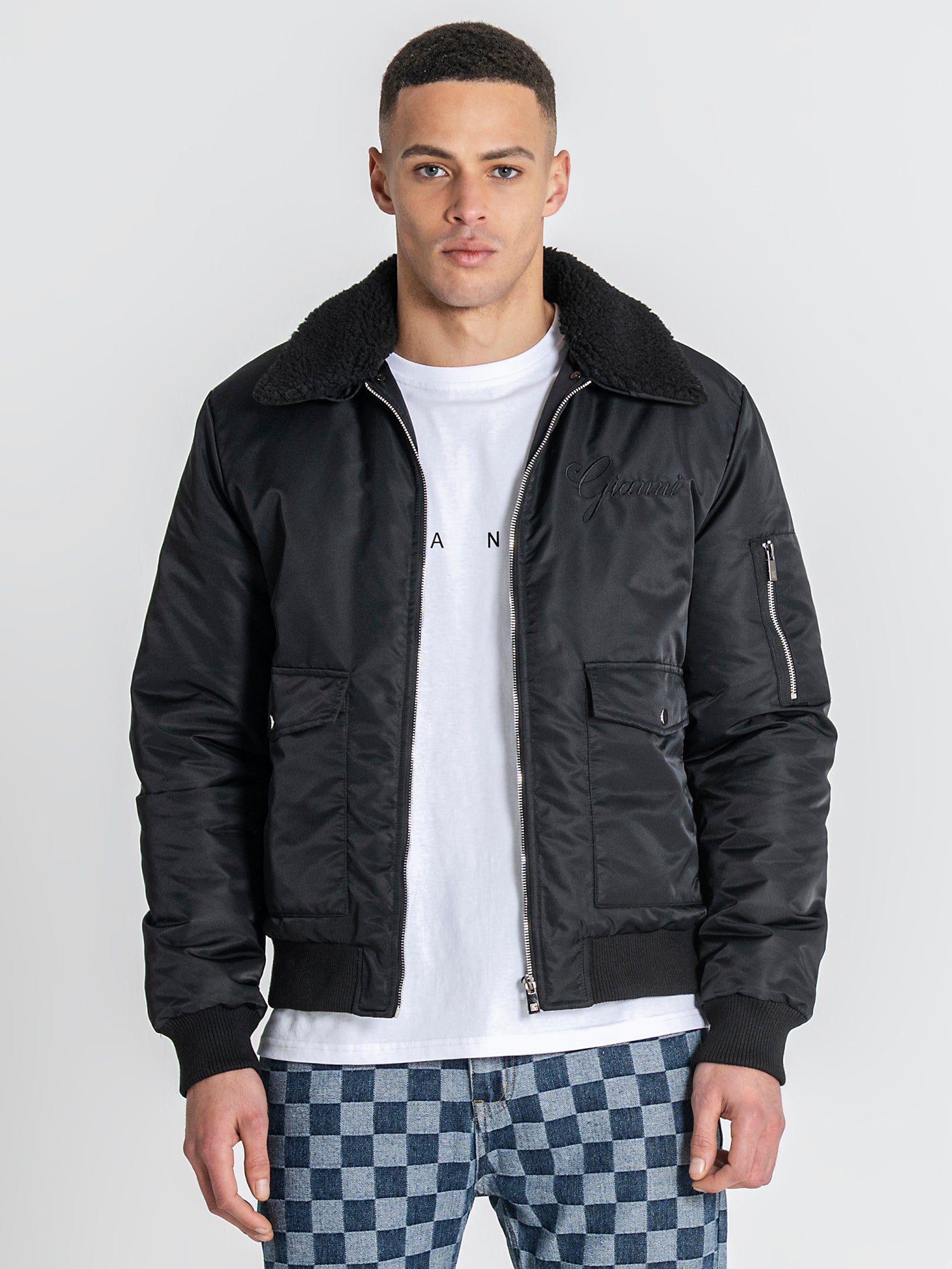 bombers / Black Gianni Bomber Jacket
