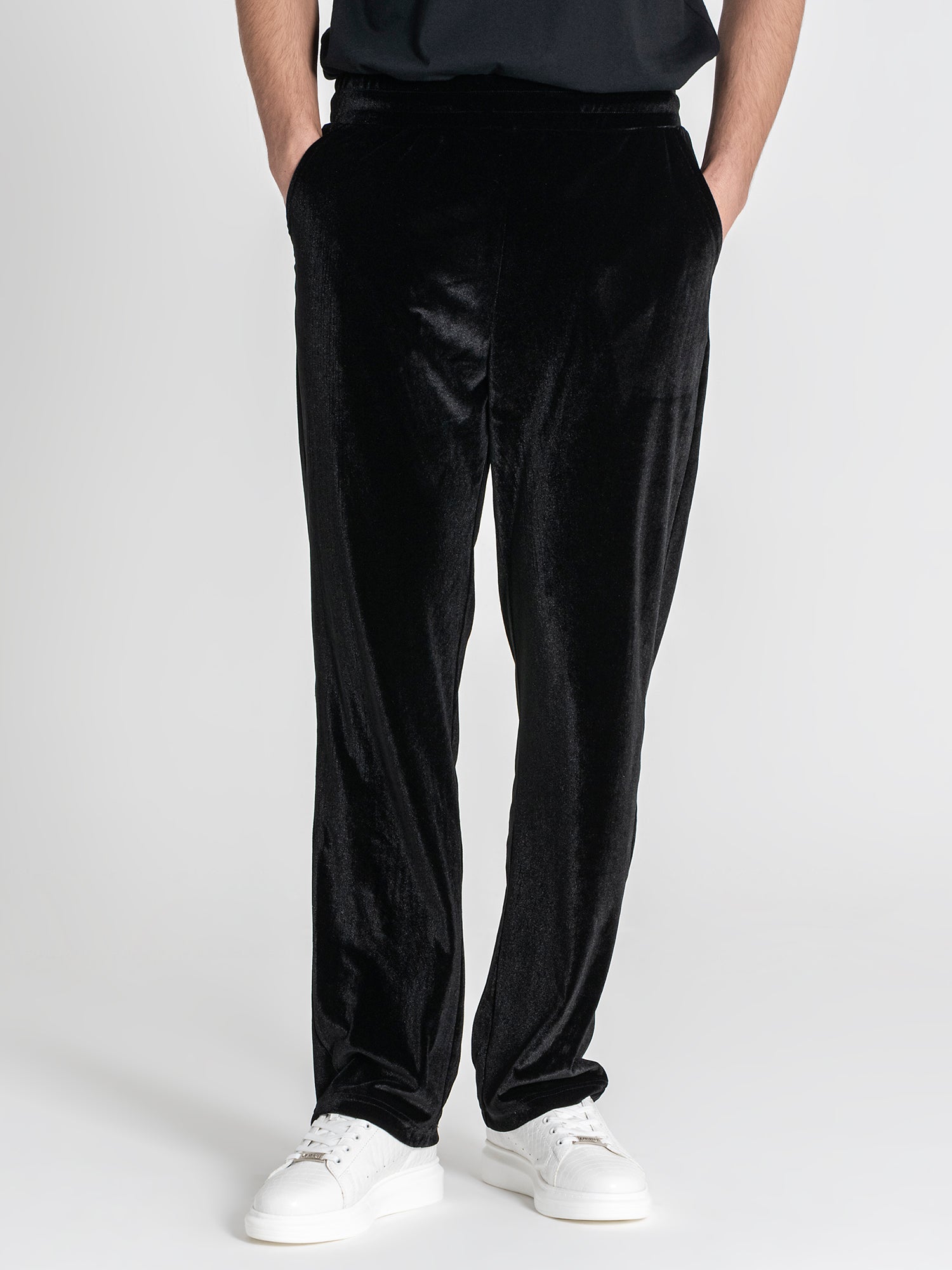 Black GK Tape Pants