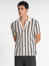 shirts / Beige Relaxed Knit Shirt
