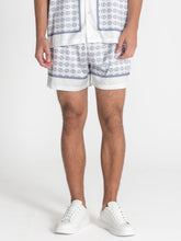 shorts / White GG Mania Satin Shorts